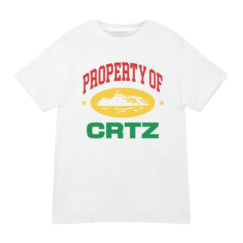Corteiz Property Of Crtz White T-shirt